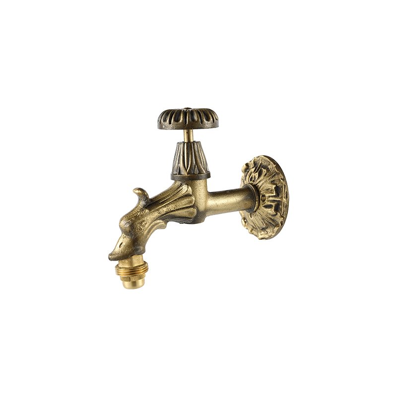 Art Faucet Series 3009 bronzoYT3009 colore ottone antico, drago, maniglia tonda1/2"