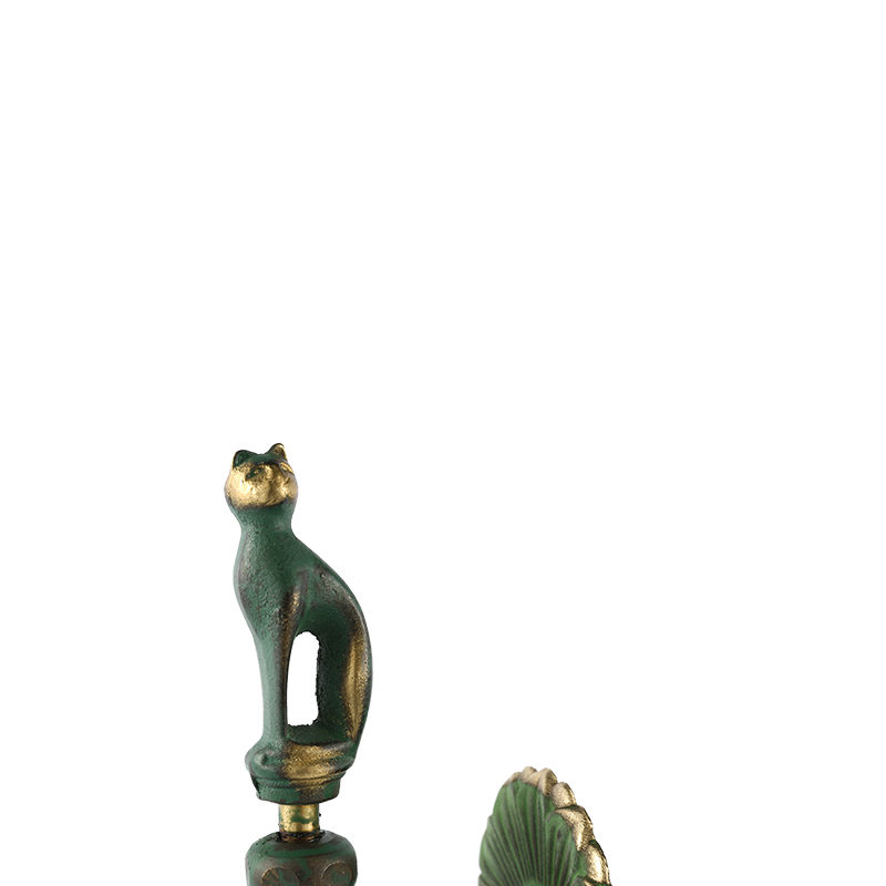 YT3020 rubinetto a forma di leopardo, verde1/2"