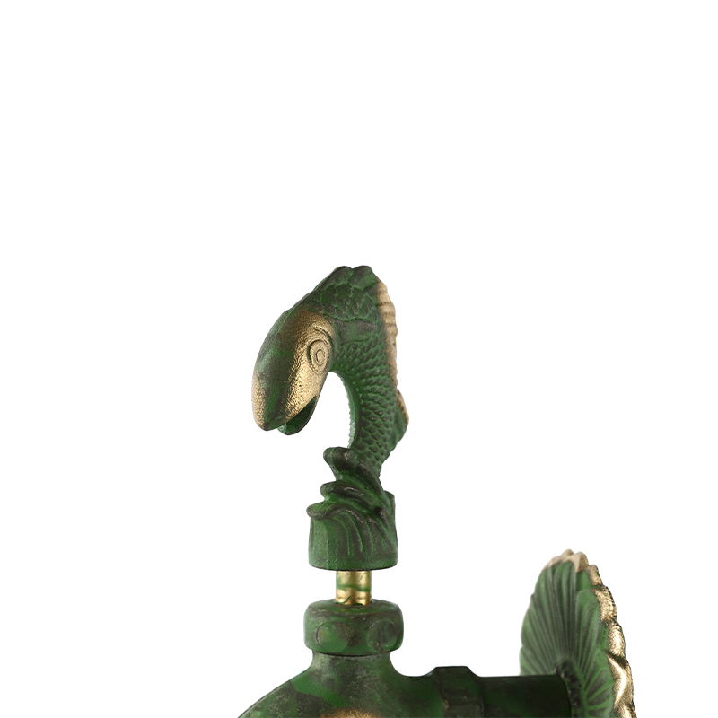 YT3024 rubinetto a forma di pesce, verde1/2"