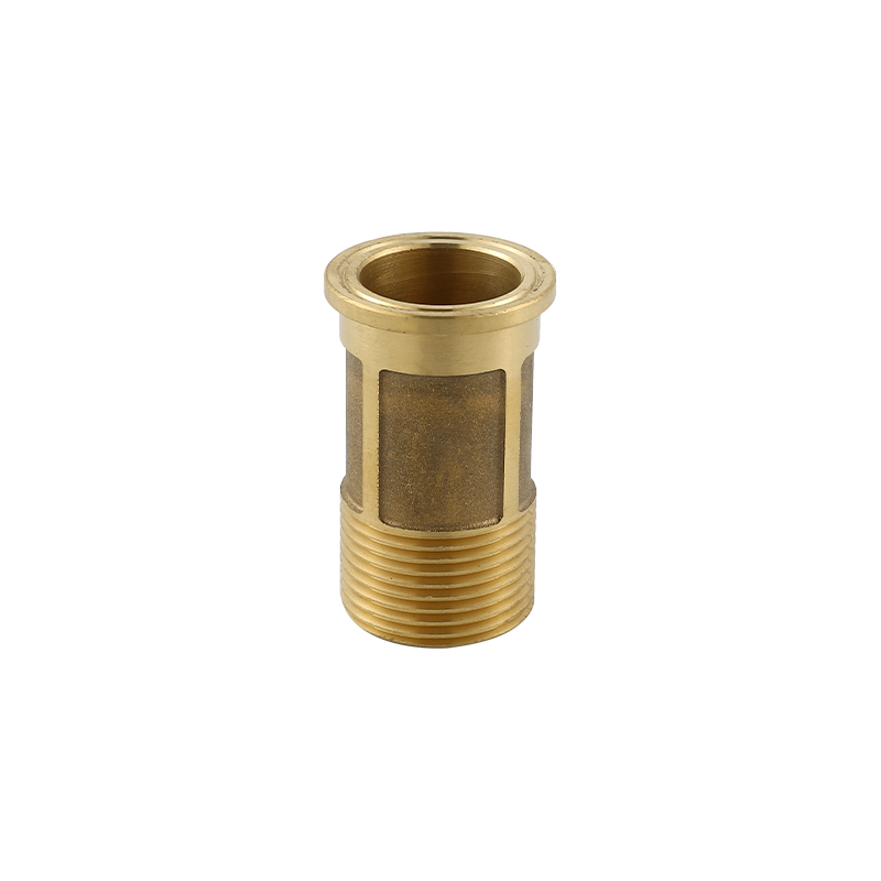 YT7015 connettore in ottone, sabbiatura e colore ottone 3/4"