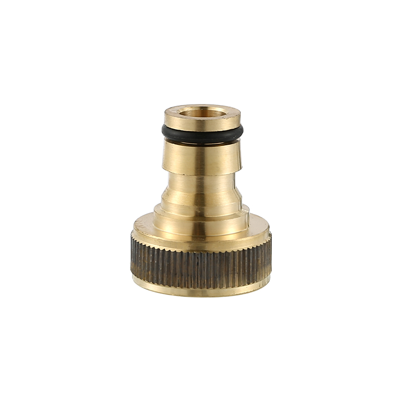 YT7032 ugello in ottone, portagomma con O-ring, colore ottone3/4"